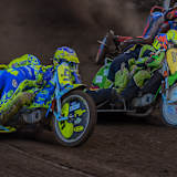 San Millan/Zapf (92) vor Godden/Smith (9) und Valladon/Fourcade in Stadskanaal