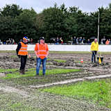 Gegen die Regenfälle war in Loppersum nichts zu machen