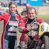 Manuel Meier und Beifahrerin Lena Siebert wurden in Pfarrkirchen neue DMSB-Meister Seitenwagen