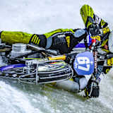 Heikki Huusko in Action auf dem Eis