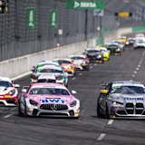 Gabriele Piana presste sich im BMW in der Startphase schnell an die Spitze