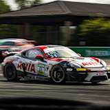 Finn Zulauf und Josef Knopp wurden 2024 mit dem Porsche 718 Cayman GT4 RS Clubsport Meister in der ADAC GT4 Germany