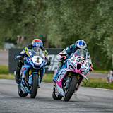 David Datzer (55) und Lukas Maurer sorgten 2024 bei der IRRC Superbike für beste Unterhaltung