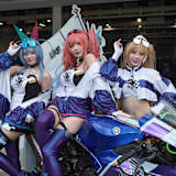 Nicht nur die Fahrer stehen in Japan im Mittelpunkt des Interesses