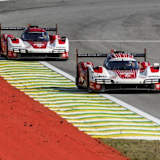 Die beiden Werks-Porsche 963 in Interlagos