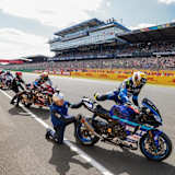 Der Start zum 24-Stunden-Rennen in Le Mans 2024