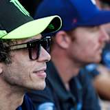 Der neunmalige Motorradweltmeister Valentino Rossi in Jeddah