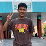 Galang Hendra Pratama ist mit dem Schrecken davongekommen