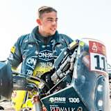 Justin Gerlach hat neun von zwölf Etappen geschafft