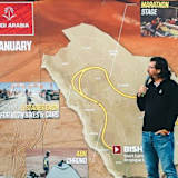 David Castera präsentierte die Route der Dakar 2025