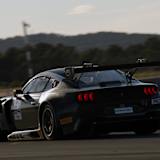 Der Ford Mustang GT3 beim GT World Challenge Europe-Testtag in Le Castellet