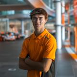 Brando Badoer im McLaren Technology Center
