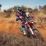 Für Tosha Schareina ist die Safari-Rally vorbei