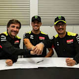 Sind sich einig: «Diggia» zwischen Teammanager Pablo Nieto (li.) und Teamdirektor Uccio Salucci