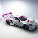 Blick auf den Porsche 911 GT3 R LMGT3 der Iron Dames