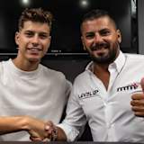 Matteo Bertelle mit MTA-Teammanager Alessandro Tonucci