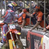 Andrea Adamo gewann das Qualifikationsrennen in Ernée