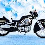 Optisch gewöhnungsbedürftig: Das Bike von Aki Ala-Riihimäki