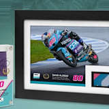 Moto3-Geschichte: Memorabilia von David Alonso