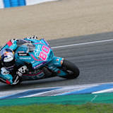 Moto3-Champ Alonso stieg gleich beim ersten Moto2-Test auf die neueste Kalex