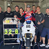 Florian Alt mit der ersten Bestzeit des Jahres