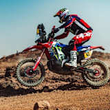 Adrien Van Beveren sorgte für den ersten Etappensieg von Honda bei der Dakar 2025