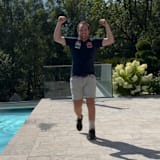 Matthias Walkner ohne Gehhilfen