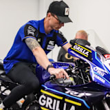 Die Sitzprobe auf der BSB-Yamaha hat Bradley Ray bereits vorgenommen