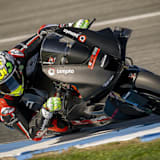 Axel Bassani macht auf der Bimota KB998 eine gute Figur