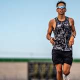 Immer in Bewegung. Senna Agius läuft auch Rennen