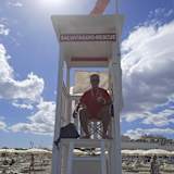 Happy. Frankie Chili an seinem Arbeits- und Lebensplatz in Misano