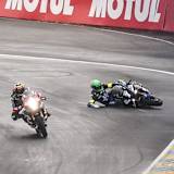 Marvin Fritz (Yamaha) stürzte in Runde 1