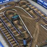 Die Strecke im Empower Field at Mile High in Denver (Colorado)