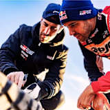 Die Tagessieger Lucas Moraes und Armand Monleon: Aber obacht - Finger weg vom Handy