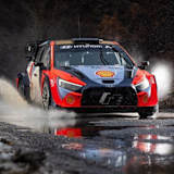 Hyundai fuhr mit Weltmeister Thierry Neuville und seinen beiden weiteren Piloten den Monte-Vortest