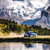 Vor Traumkuilsse der 4000er-Schneeberge: Rallyetalent Pablo Sarrazin im VW Polo R2