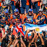 Die KTM-Asse jubelten gemeinsam