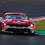 David Schumacher startet im roten Ford Mustang vom Haupt Racing Team