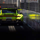 Thomas Preining zeigt der Konkurrenz sein Heck