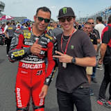 Tobias Ebster mit Danilo Petrucci