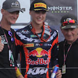 Die Everts-Dynastie feiert im Talkessel den ersten Grand-Prix-Sieg von Liam Everts