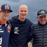 Die drei Generationen der Everts-Dynastie: Liam, Stefan und Harry