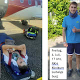 Medizinische Meisterleistung: Fünf Tage nach einer komplizierten Wirbelsäulen-OP ist Joshua Weinmann wieder daheim.