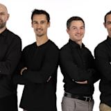 Die französische Kommentatoren-Crew mit David Vuillemin, Marvin Musquin und Sébastien Tortelli