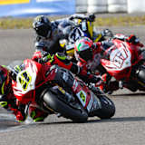 Lukas Tulovic mit Lorenzo Zanetti im Schlepptau