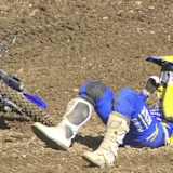 Der übermotivierte Lokalmatador Isak Gifting stürzte bei seinem Heimrennen mehrfach