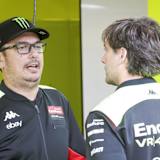 VR46-Teamdirektor Alessio Salucci mit Teamanager Pablo Nieto