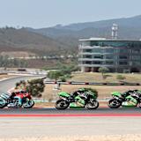 Zwei Kawasaki-Siege in Portimao