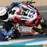 Valentin Debise beim Jerez-Test mit der V2-Ducati von Renzi Corse