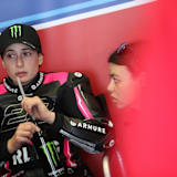 Ana Carrasco war in den beiden Rennen zur Zuschauerin